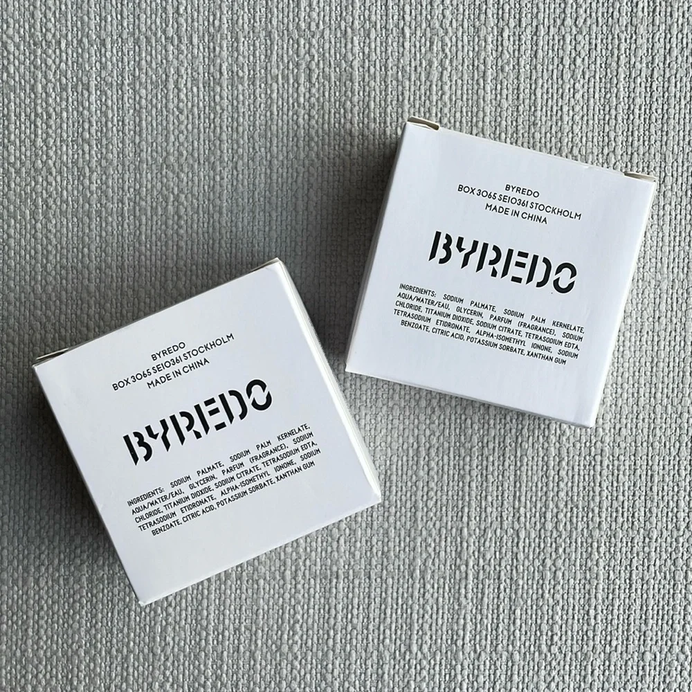 Byredo Mojave Ghost Soap Bar set new in box